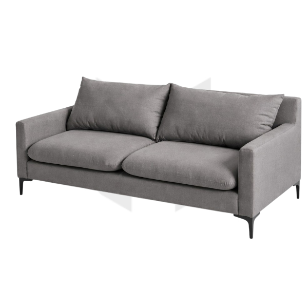 Ghế Sofa Băng Vải Đệm Rời Chân Sắt Hiện Đại MHSF094