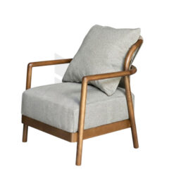 Ghế Sofa Đơn Alison Bọc Vải Khung Gỗ MHSF108