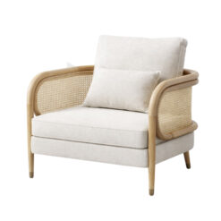 Ghế Sofa Đơn Headerfield Gỗ Tần Bì MHSF124