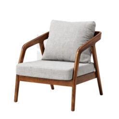 Ghế Sofa Đơn Kana Nệm Vải Khung Gỗ MHSF128