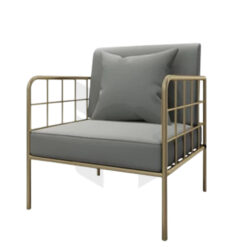Ghế Sofa Đơn Nệm Vải Khung Sắt MHSF141