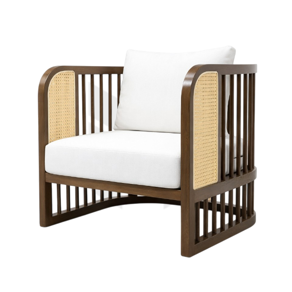 Ghế Sofa Đơn Sonet Phong Cách Indochine MHSF143