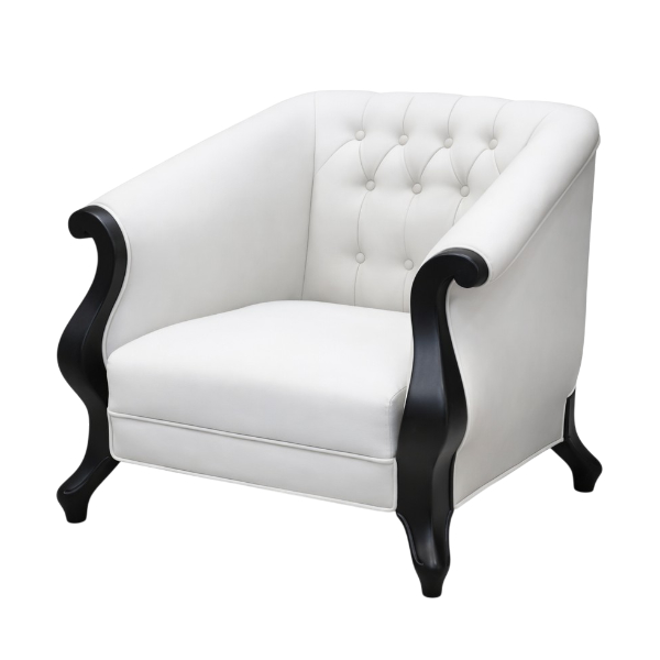 Ghế Sofa Đơn Tân Cổ Điển Rút Cúc MHSF146