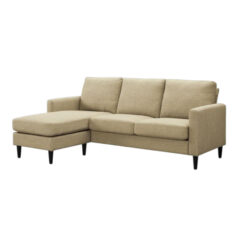 Ghế Sofa Gia Đình Góc Bọc Vải Chữ L Đệm Rời Chân Thon MHSF168