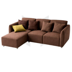 Ghế Sofa Gia Đình Góc Vải Chữ L Đệm Rời Kèm Gối Tựa MHSF170