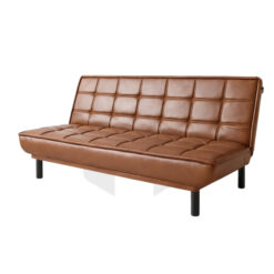 Ghế Sofa Giường Da Chần Ô Chân Sắt Hiện Đại MHSF186