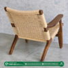 Đặc điểm sản phẩm Ghế Sofa Khung Gỗ Đan Dây Giấy Kraft Tay Vịn MHSF101