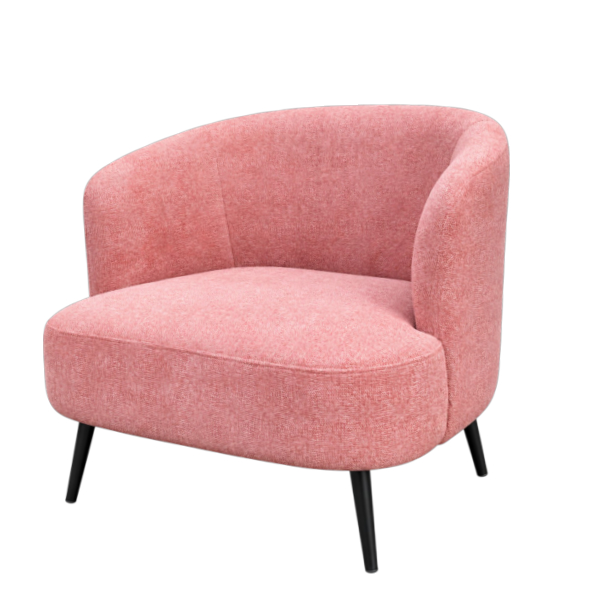 Sofa Đơn Dáng Lu Ôm Thân Chân Sắt Chụm Hiện Đại MHSF192